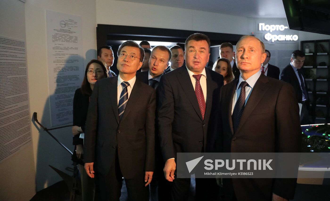 President Vladimir Putin's working visit to Primorye Territory. Day two