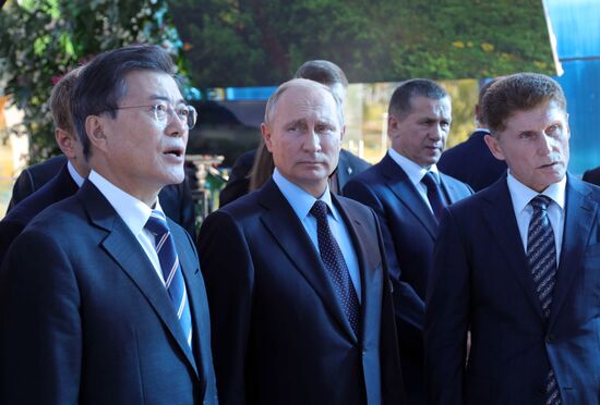 President Vladimir Putin's working visit to Primorye Territory. Day two