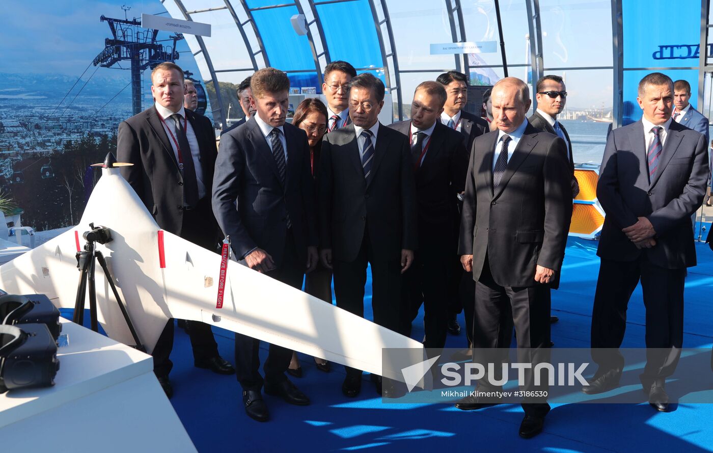 President Vladimir Putin's working visit to Primorye Territory. Day two