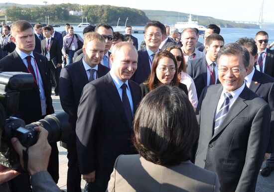 President Vladimir Putin's working visit to Primorye Territory. Day two