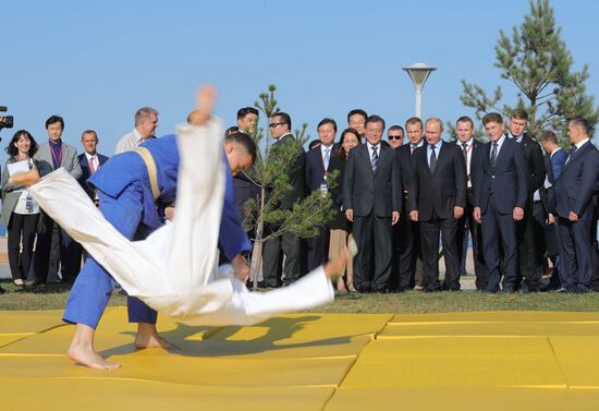 President Vladimir Putin's working visit to Primorye Territory. Day two