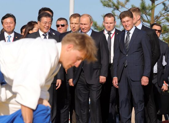 President Vladimir Putin's working visit to Primorye Territory. Day two