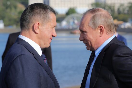 President Vladimir Putin's working visit to Primorye Territory. Day two