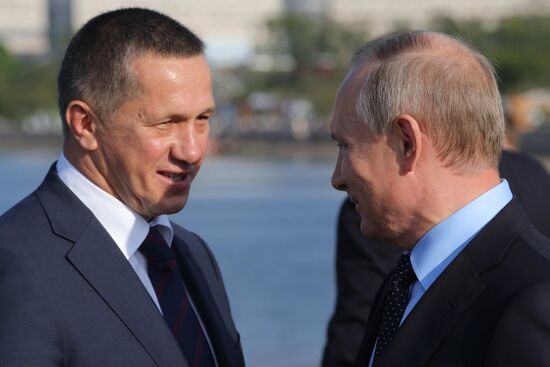President Vladimir Putin's working visit to Primorye Territory. Day two