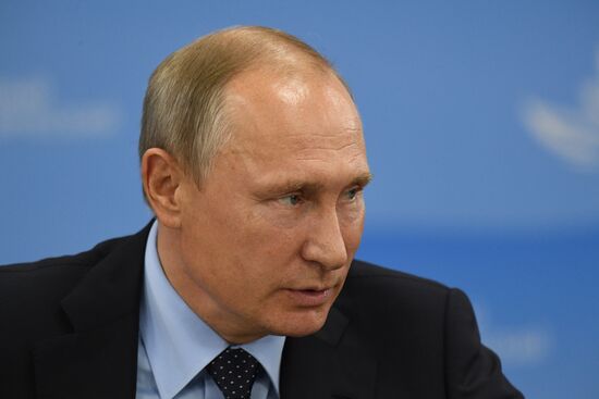 President Vladimir Putin's working visit to Primorye Territory. Day two