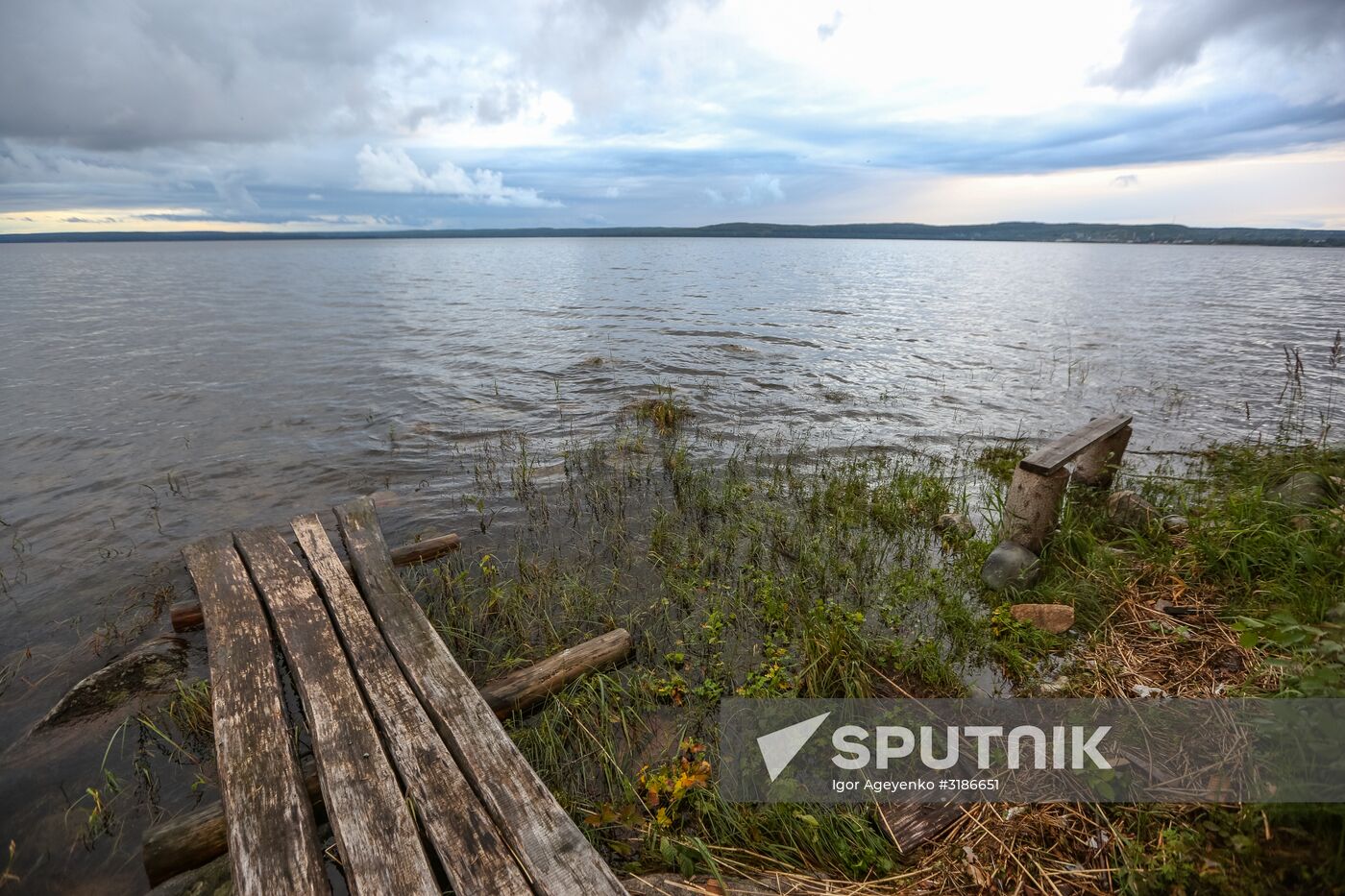 Lake Onega in Karelia