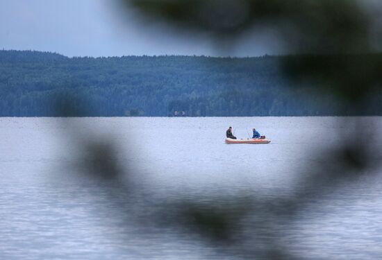 Lake Onega in Karelia