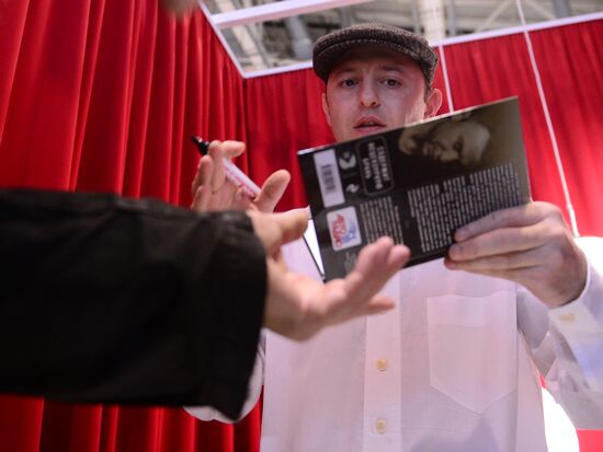 The 30th Moscow International Book Fair. Day one