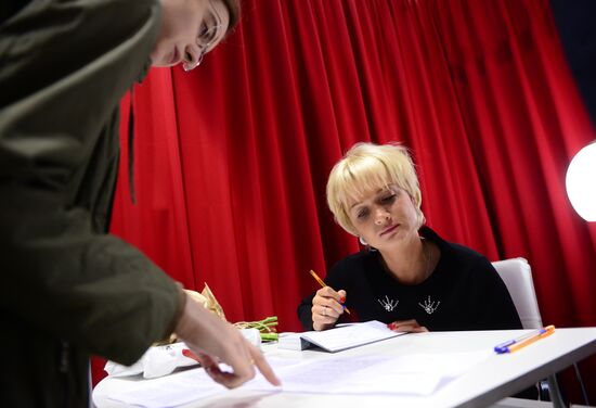 The 30rd Moscow International Book Fair. Day one