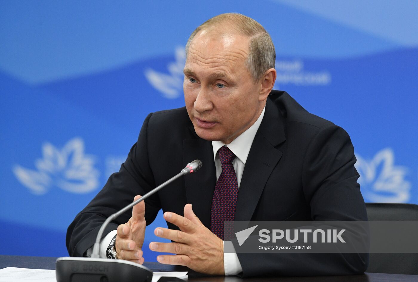 Russian President Vladimir Putin's visit to Primorye Territory. Day three