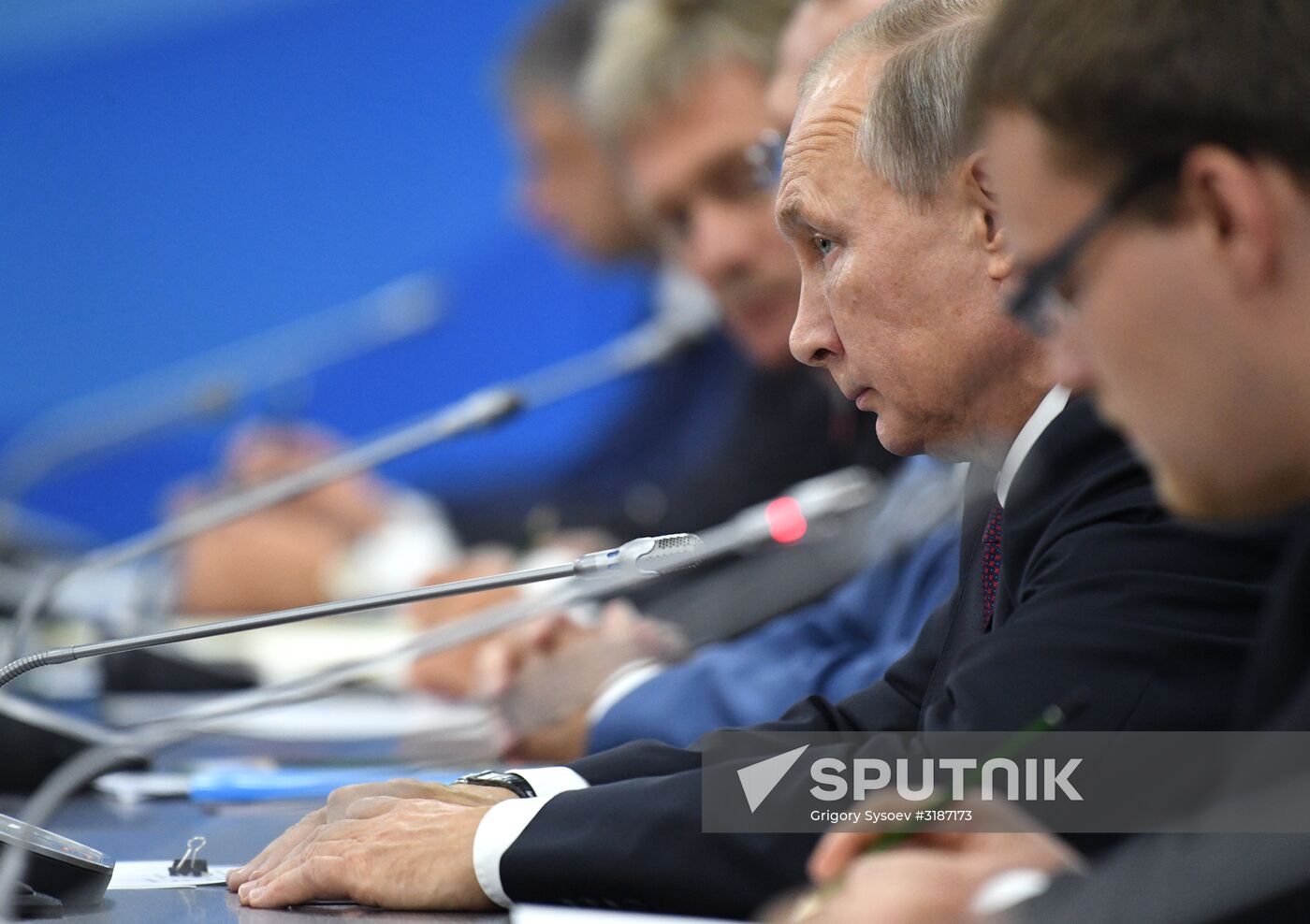 President Putin's visit to Primorye Territory. Day Two