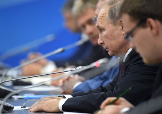 President Putin's visit to Primorye Territory. Day Two