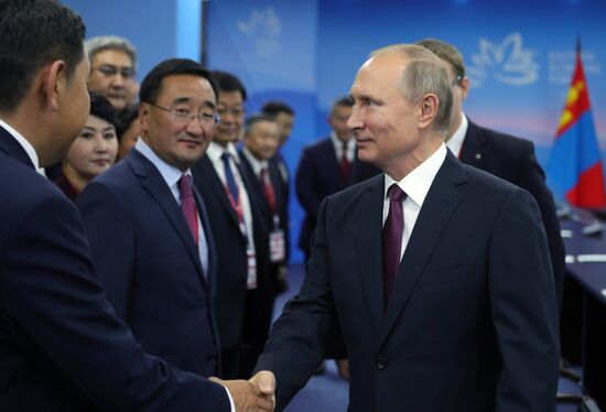 President Putin's visit to Primorye Territory. Day Two