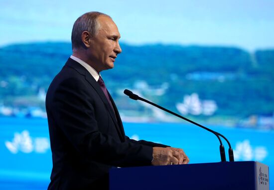 President Putin's visit to Primorye Territory. Day Three