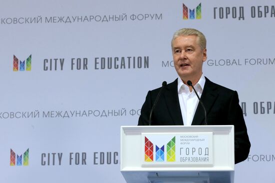 Moscow global forum City of Education
