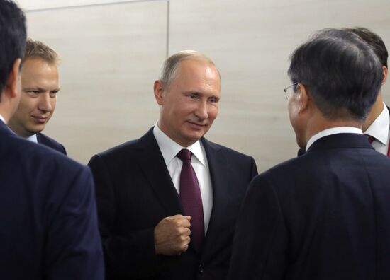 President Putin's visit to Primorye Territory. Day Three