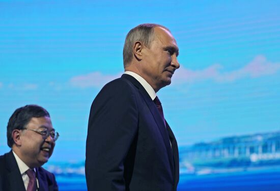 President Putin's visit to Primorye Territory. Day Three