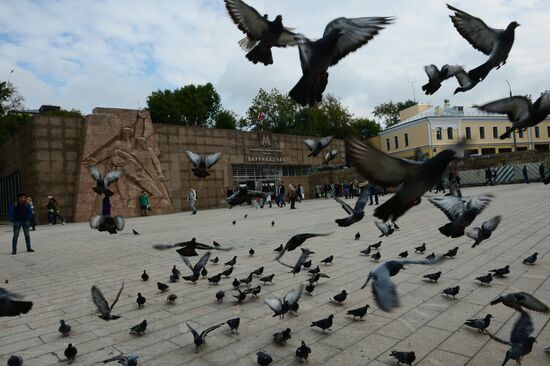 Moscow streets renovated