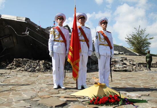Donbass liberation celebrated in Saur Mogila