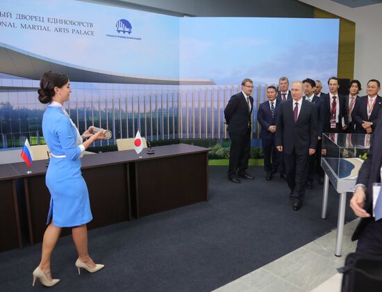 President Putin's visit to Primorye Territory. Day three