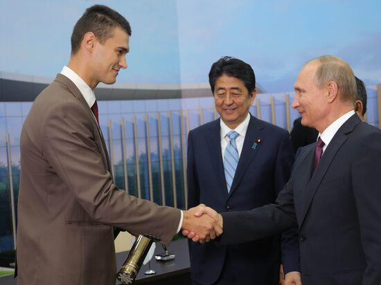 President Putin's visit to Primorye Territory. Day three