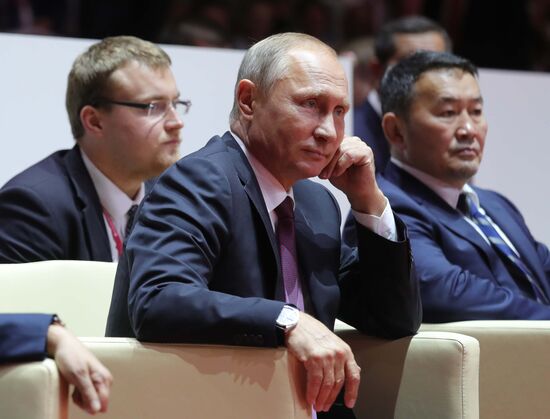 President Putin's visit to Primorye Territory. Day three