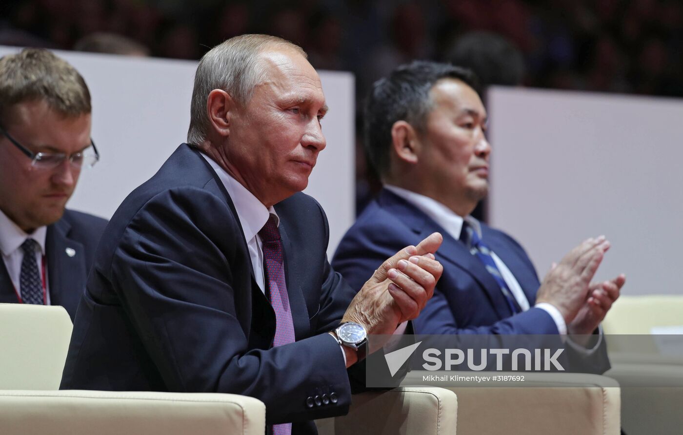 President Putin's visit to Primorye Territory. Day three