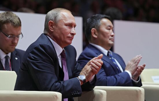 President Putin's visit to Primorye Territory. Day three