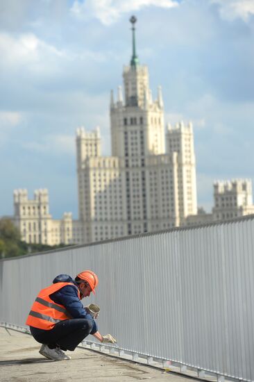 Moscow streets reconstructed
