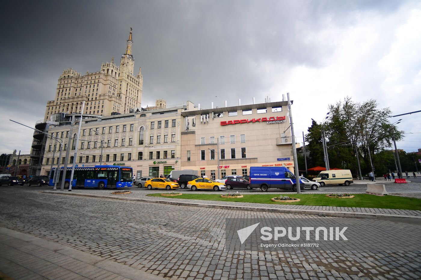 Moscow streets renovated