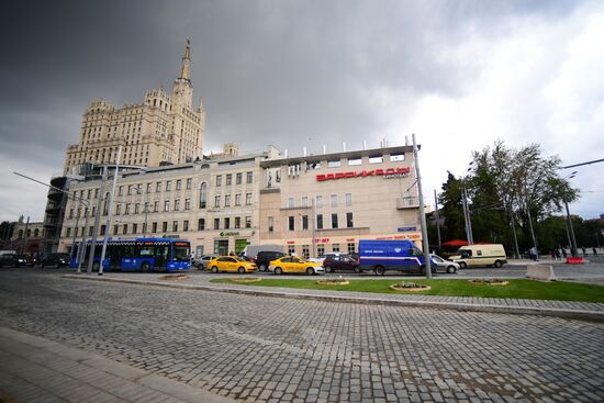 Moscow streets renovated