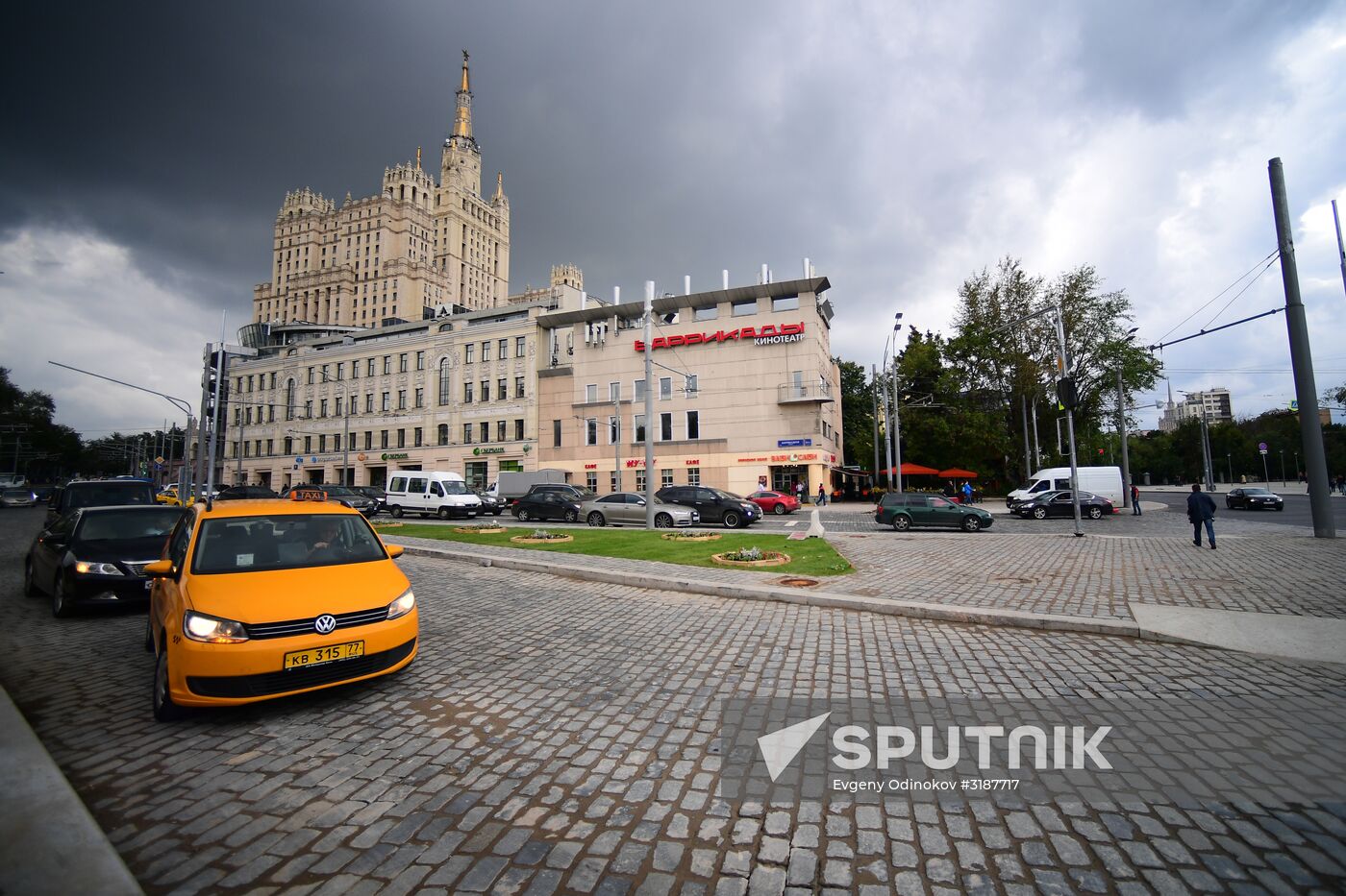 Moscow streets renovated