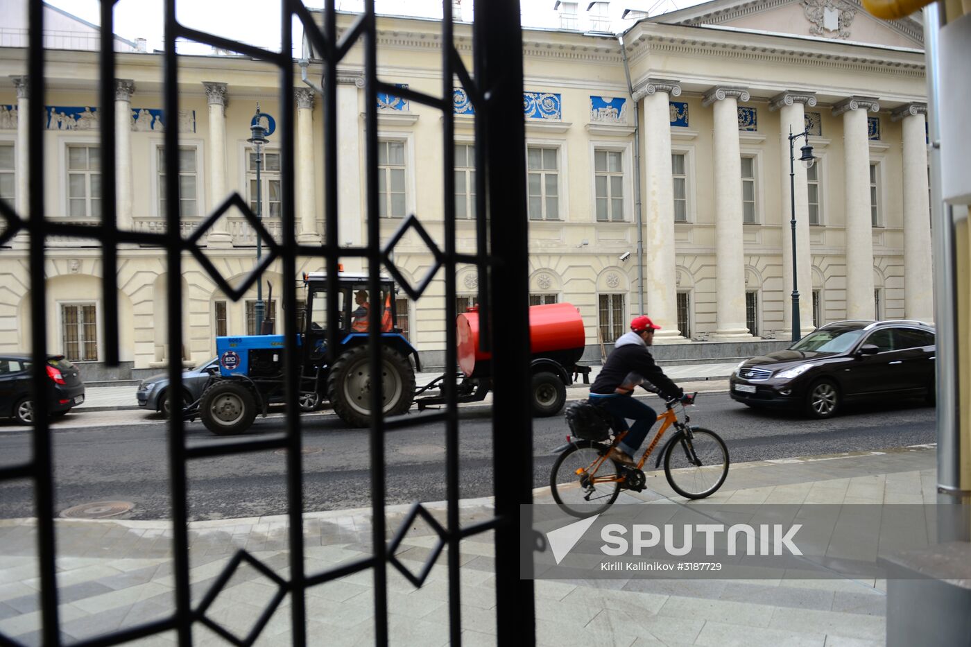 Moscow streets reconstructed