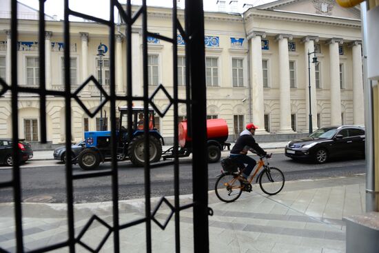 Moscow streets reconstructed