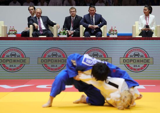 President Putin's visit to Primorye Territory. Day three