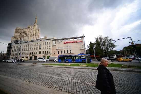 Moscow streets renovated