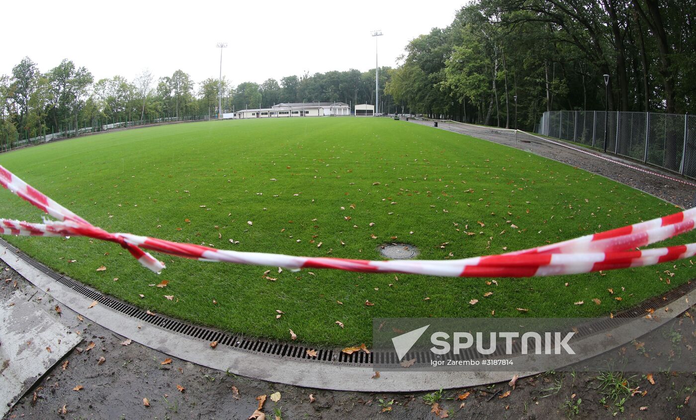 Training site for World Cup 2018 participating teams in Kaliningrad