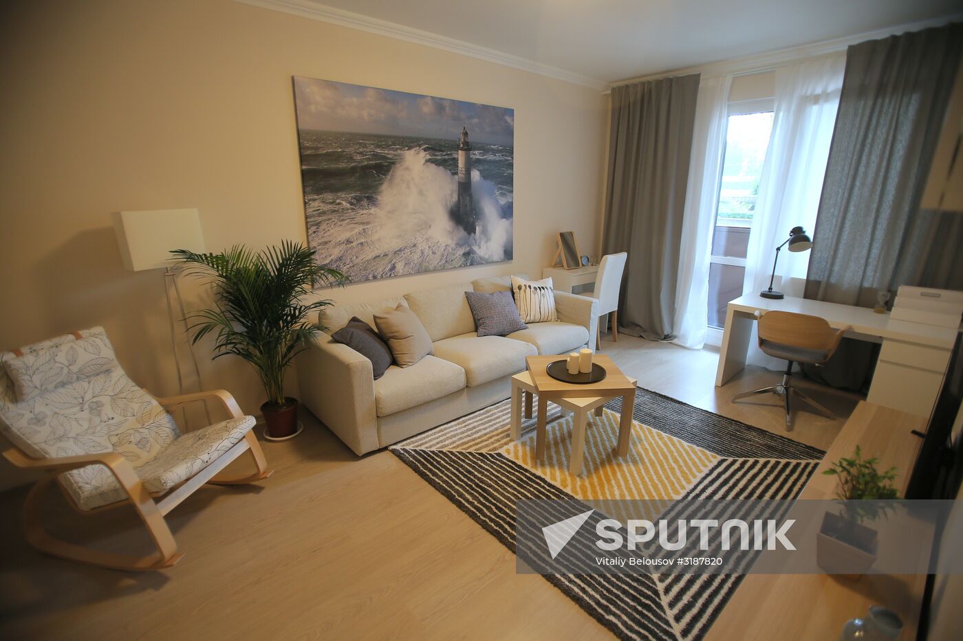 Show room of apartment for moving under relocation program