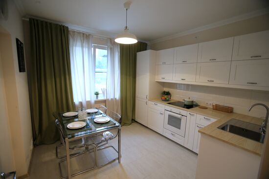 Show room of apartment for moving under relocation program