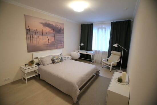 Show room of apartment for moving under relocation program