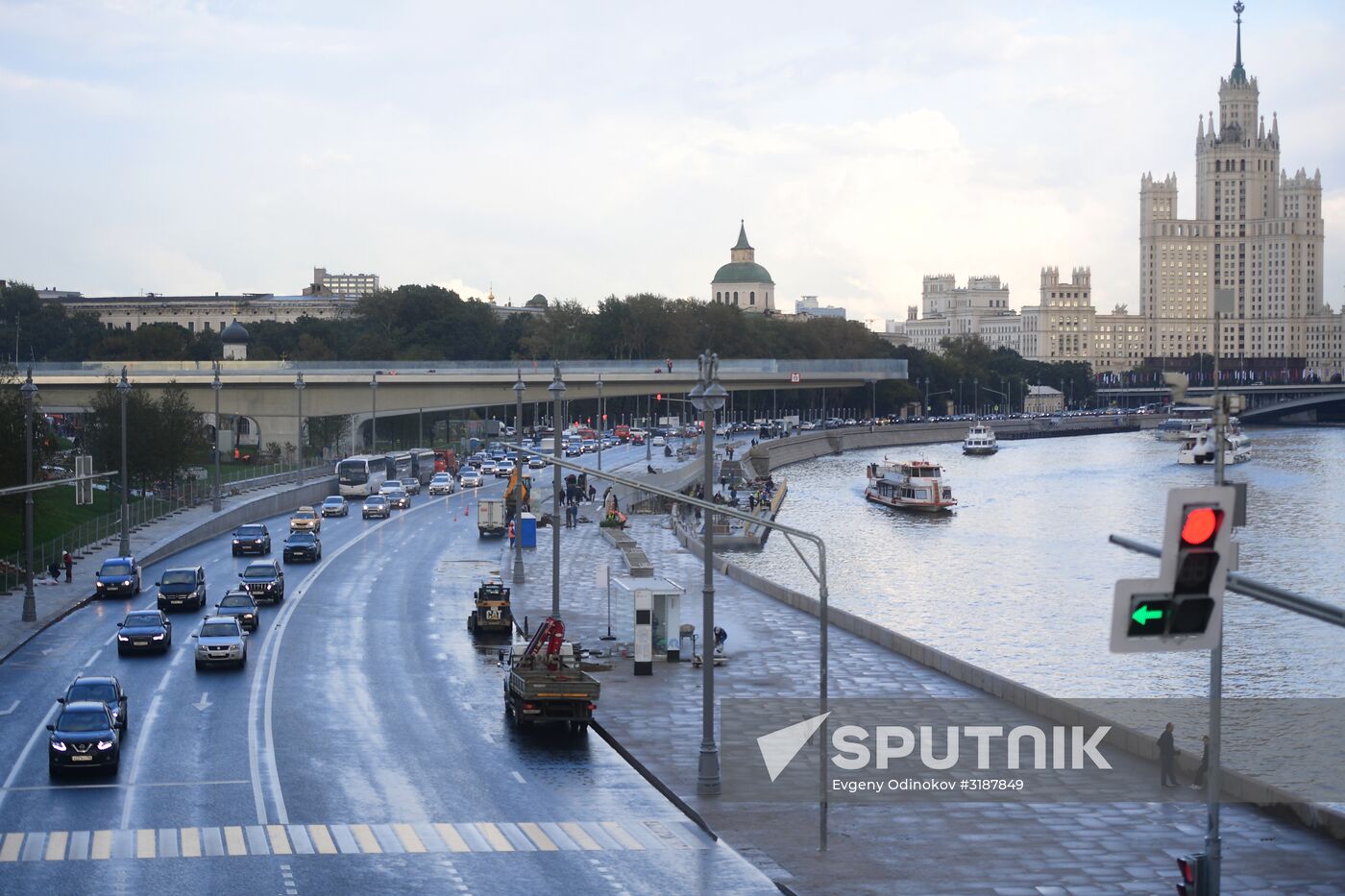 Moscow streets renovated