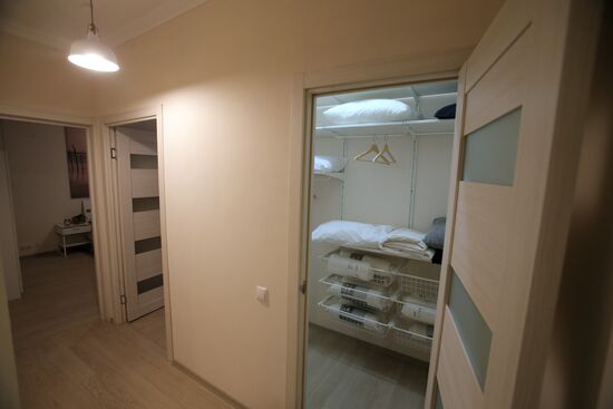 Show room of apartment for moving under relocation program