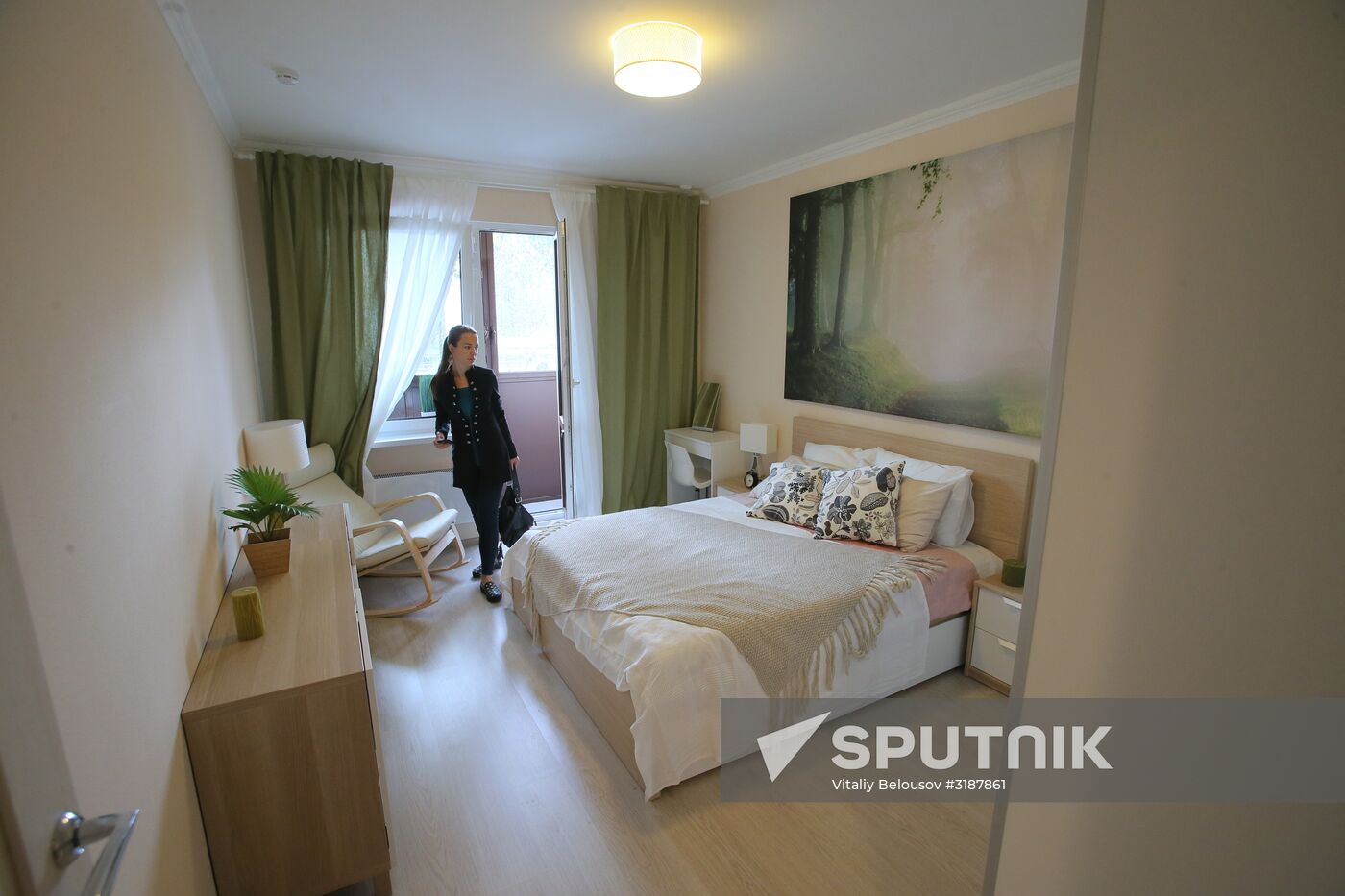 Show room of apartment for moving under relocation program