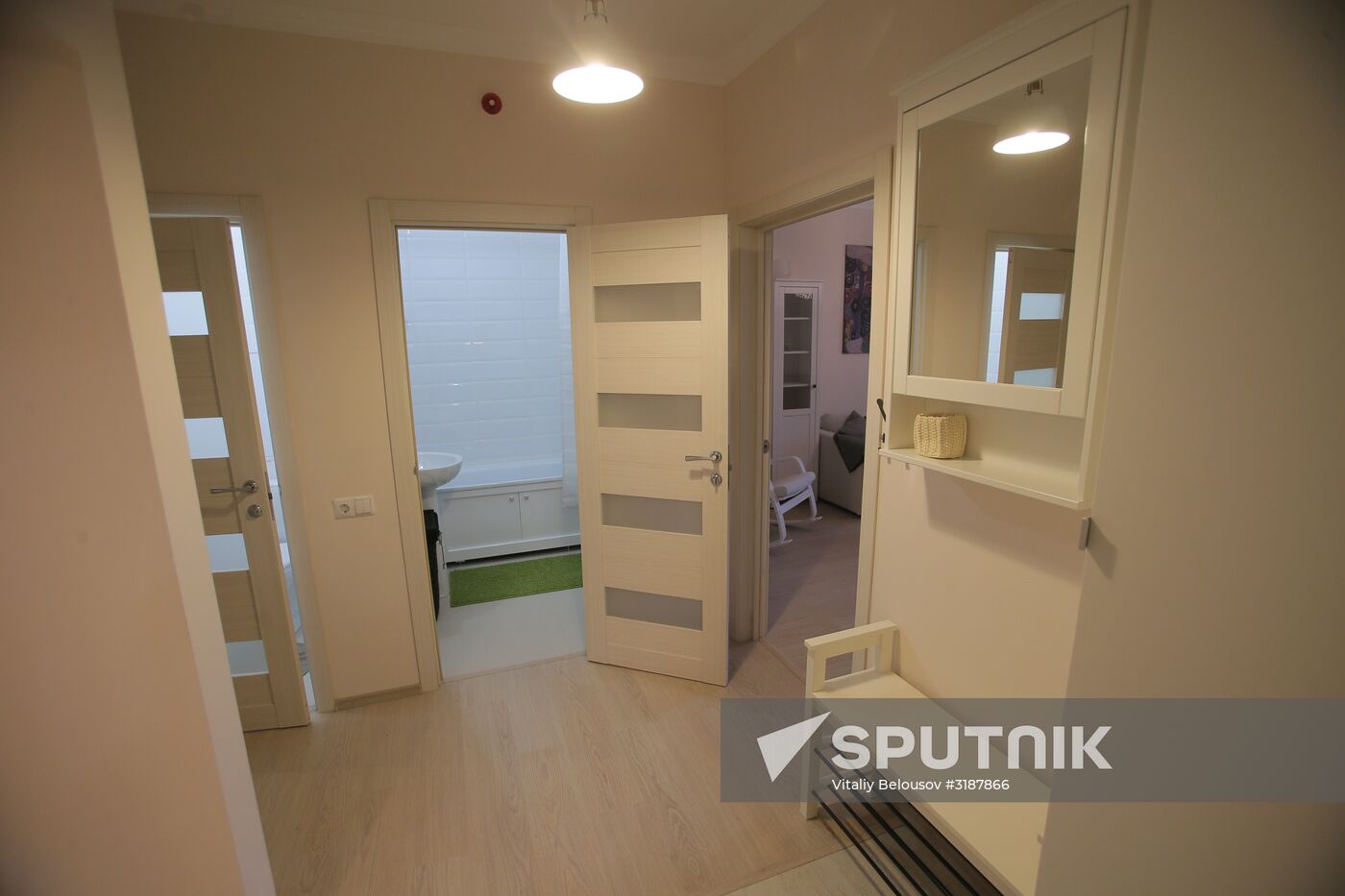 Show room of apartment for moving under relocation program