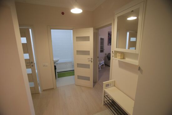 Show room of apartment for moving under relocation program