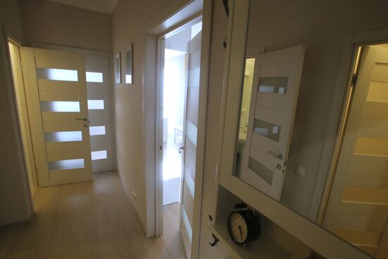 Show room of apartment for moving under relocation program