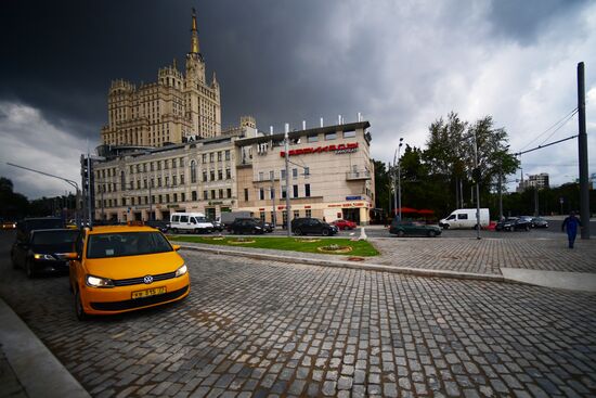 Moscow streets renovated