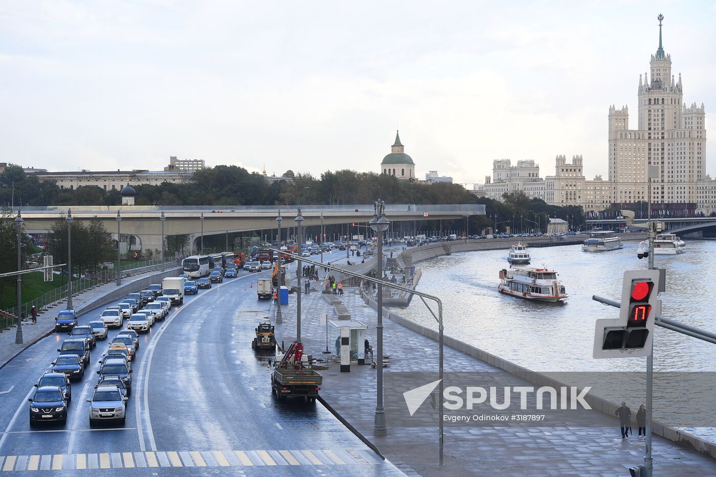 Moscow streets renovated