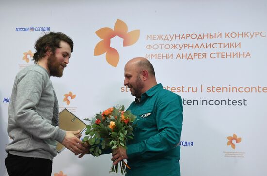 Awards ceremony of Andrei Stenin International Press Photo Contest