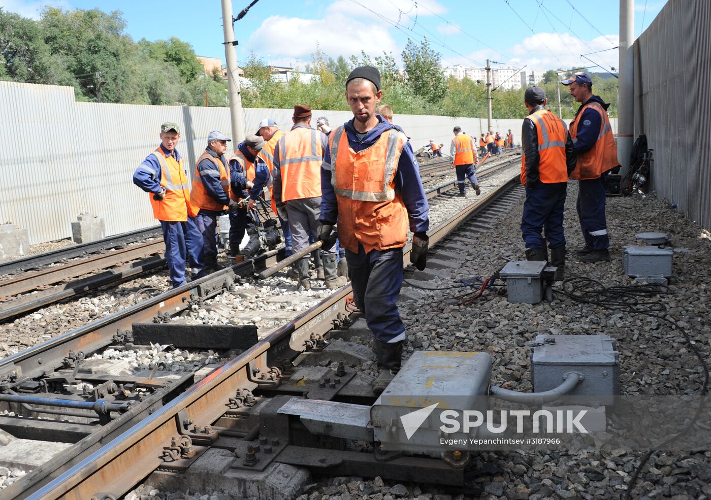 Military train derailed in the Trans-Baikal Territory